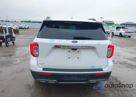 2021 Ford Explorer Xlt z USA, uszkodzony, nr VIN 1FMSK7DH2MGA04796